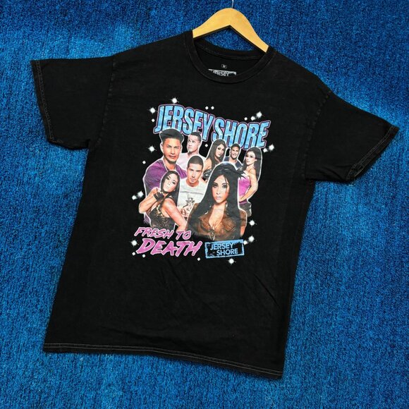 MTV Jersey Shore Fresh to Death Mineral Wash T-Shirt Size Medium - Picture 3 of 4